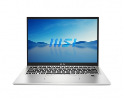 MSI PRESTIGE 14EVO B13M-450AU, 14" FHD+ Screen, Intel i7-13700H, 16GB DDR5 RAM, 512GB NVMe SSD, Wireless AX+Bluetooth, Windows 11 Pro, Urban Silver, 