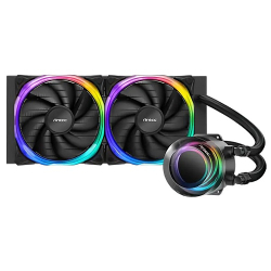 Antec VORTEX 240 ARGB, AIO Liquid CPU Cooler + ARGB Controller, EPDM High-Density Tubing, LGA 115x, 1200, 1700, 20xx, AM3, AM4 AM5,