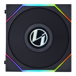  Lian Li TLLCD140-1B UNI FAN TL LCD 140mm ARGB PWM 1600RPM 1PC Black WITH 1.6" LCD SCREEN  