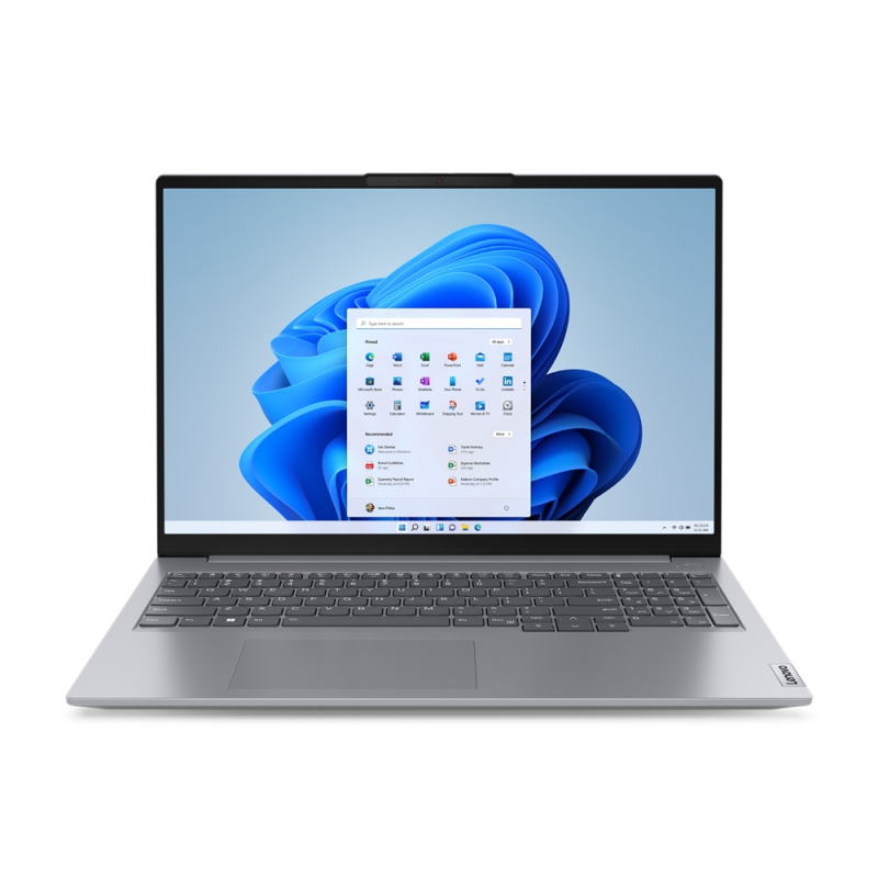 Lenovo 21KH00B7AU, ThinkBook 16 G6 IRL, 16" WUXGA Screen, Intel i7-1355U, 16GB DDR5 RAM, 512GB NVMe SSD, Wireless AX+Bluetooth, Windows 11 Pro,