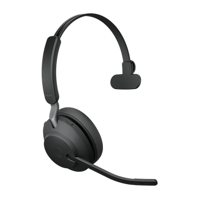 Jabra 26599-889-899, Evolve2 65 Link 380C UC Mono Black Headset, Wireless+Bluetooth
