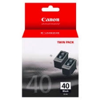 Canon PG40-TWIN,  Black Ink Cartridge Twin Pack