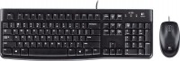 Logitech 920-002586, MK120 Keyboard and Mouse Combo, USB, Wired, 