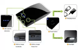 Cooler Master C-2010-K1S0, Choiix Powerfort Black - Portabe USB Charger, 1 Year Cooler Master C-2010-K1S0, Choiix Powerfort Black - Portabe USB Charger, 1 Year