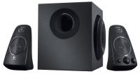 Logitech 980-000405 , Z623 Speaker System 2.1 THX certified Gaming  speakers, 200 watts (RMS), volume and bass controls on right speaker