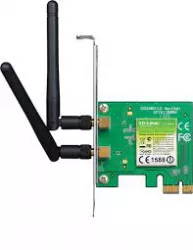 TP-Link TL-WN881ND, 300Mbps Wireless N PCI Express Adapter, Atheros, 2T2R, 2.4GHz, 802.11ngb, 2 detachable antennas, 3 Years TP-Link TL-WN881ND, 300Mbps Wireless N PCI Express Adapter, Atheros, 2T2R, 2.4GHz, 802.11ngb, 2 detachable antennas, 3 Years