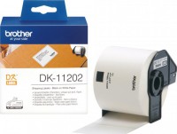 Brother DK-11202 ,White Shipping/ Name Badge Labels 62mmx100mmx 300 labels per roll