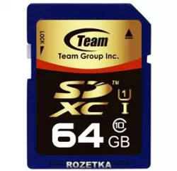 Team Group 64GB SDXC UHS-1 64GB SDXC Class 10 memory card TG064G0SD3FX Team Group 64GB SDXC UHS-1 64GB SDXC Class 10 memory card TG064G0SD3FX