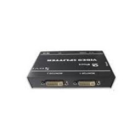 PCT MSV2D 2 port 200MHz DVI Splitter, 1 x pc to 2 x DVI monitor, bandwidth -3db 200mhz , metal case, max. resolution 1600 x 1200.