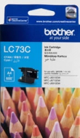 Brother LC-73C, Cyan Ink Cart - Up to 600 pages