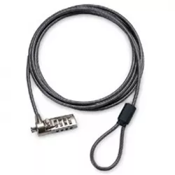 Targus, PA410AU Defcon DEFCON CL Cable Lock utilises 2.0m of cut-resistant, galvanised steel cable to attach your notebook to any secure object. Targus, PA410AU Defcon DEFCON CL Cable Lock utilises 2.0m of cut-resistant, galvanised steel cable to attach your notebook to any secure object.