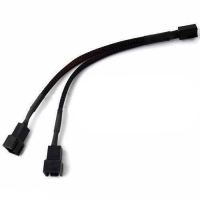 Astrotek FAN Power Cable, 2 x 3pin Male to 3pin Female, 18cm AT-FAN-3PIN , 1 Year