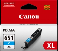 Canon CLI651XLC ,Cyan Extra Large Ink Tank