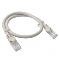 8Ware PL6A-0.5GRY, Cat6a UTP Ethernet Cable, 0.5m, Snagless Grey