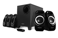 Creative Inspire T6300 5.1 surround speaker system, Dual Slot Enclosure louder and deeper, IFP design, Adjustable bass, 2 larger satellites, VC , 1 Year Creative Inspire T6300 5.1 surround speaker system, Dual Slot Enclosure louder and deeper, IFP design, Adjustable bass, 2 larger satellites, VC , 1 Year
