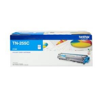 Brother TN-255C, Cyan High Yield Toner Cartridge (2,200 Pages)