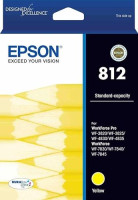 Epson C13T05D492, 812 Standard Cap DURABrite Ultra Yellow Ink, Suits WF-3820 3825 4830 4835 7830 7840 7845