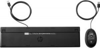 HP 9SR36AA, USB Wired Desktop 320, Keyboard+Mouse, Black
