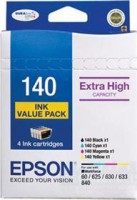 Epson T1406 (H/Y) ,4 Extra High capacity ink cartridge Value Pack