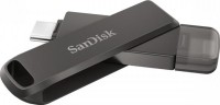 Sandisk SDIX70N-064G-GN6NN, iXpand Flash Drive Luxe, 64GB, iPhone and Android Type USB3.1, Black