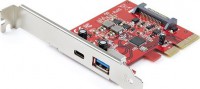 Startech PEXUSB311AC3, 2 Port 10Gbps USB-A & USB-C PCIe Card