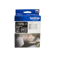 Brother Black Ink Cartridge To Suit Dcp-J4110Dw/Mfc-J4410Dw/J4510Dw/J4710Dw - Up To 1200 Pages Lc-137Xlbk