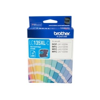 Brother Cyan Ink Cartridge To Suit Dcp-J4110Dw/Mfc-J4410Dw/J4510Dw/J4710Dw - Up To 1200 Pages Lc-135Xlc