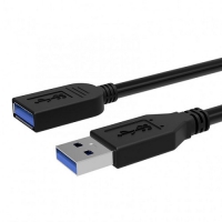 Simplecom CA310, USB 3.0, 1.0m, Extension Cable, SuperSpeed Insulation Protected, Black