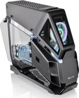 Thermaltake CA-1Q4-00M1WN-00, AH T600, Full-Tower, Tempered Glass, Drive Bays: 2x3.5", 3x2.5", Expansion Slot: 8, Motherboard Support: E-ATX/ATX/Mini-ITX/Micro-ATX, Black