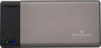 Kingston MLW221, MobileLite Wireless Flash Reader WI-FI  , Input: USB and SD (SDHC, SDXC and microSD (with included adapter) ),Wi-Fi 802.11g/n with WPA2, Battery built-in Li-Polymer 1800 mAh 3.7v, 1 Year Warranty 