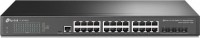 TP-Link TL-SG3428X, JetStream 24-Port Switch, 4xGbE Ports, 4xSFP+ Port, 128 Gbps, Fanless, Rack Mountable, Managed