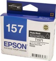 Epson C13T157190, Photo Black Ink Cartridge R3000