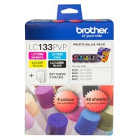 Brothet LC-133PVP, LC133 Photo Value Pack