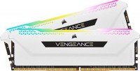 Corsair CMH16GX4M2D3600C18W, Vengeance RGB Pro, DDR4 16GB(2x8GB), 3600MHZ, CL18, 1.35V, White