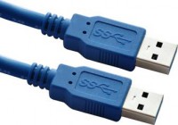 Astrotek AT-USB3-AMAM-2M, USB3.0 A-Male to A-Male Cable, Blue, 2m