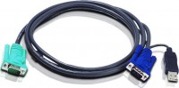 Aten 2L-5202U, 1.8m USB KVM Cable to suit CS8xU, CS174x, CS13xx, CS17xxA, CS17xxi CL5xxx, CL58xx