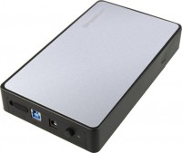 Simplecom SE325 Tool Free 3.5" SATA HDD to USB 3.0 Hard Drive Enclosure, Silver, 1 Year warranty