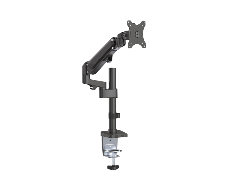 Brateck LDT47-C012N, Single Monitor Heavy-Duty Aluminum Gas Spring Monitor Arm, Upto 17"-35" Monitor, VESA