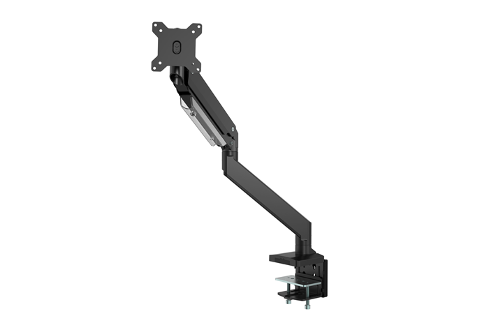 Brateck LDT23-C012, Single Monitor Heavy-Duty Gas Spring Monitor Arm, Fits 17"-35", Up to 15kg per Screen, Vesa, Tilt, Swivel,