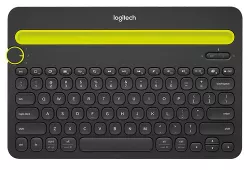 Logitech Bluetooth Multi-Device Keyboard K480 - Black 920-006380 Logitech Bluetooth Multi-Device Keyboard K480 - Black 920-006380