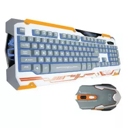 Dragonwar Sencaic Keyboard Mouse Combo set White Dragonwar Sencaic Keyboard Mouse Combo set White