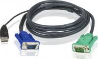 Aten 2L-5203U, KVM Cable SPHD15M - USB, HD15M 3m, 1 Year
