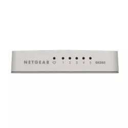 Netgear GS205-100AUS, 5 Port Gigabit Unmanaged Switch With AC Adapter SOHO Model, Desktop Form Factor, 1 Year Netgear GS205-100AUS, 5 Port Gigabit Unmanaged Switch With AC Adapter SOHO Model, Desktop Form Factor, 1 Year