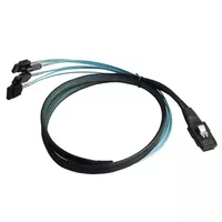Generic Internal Mini SAS 36pin (SFF-8087) to 4x SATA 7pin Generic Internal Mini SAS 36pin (SFF-8087) to 4x SATA 7pin