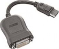 Lenovo 45J7915, DisplayPort To Single-Link DVI-D Cable Adapter, 1 Year Warranty