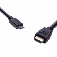 8ware RC-MHDMI-3, High Speed HDMI Cable Male to Mini HDMI Male, 3m
