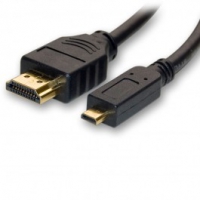 8ware RC-MICHDMI-1.5, High Speed to HDMI Cable with Ethernet Micro Male to Male, 1.5m, 1 Year Warranty