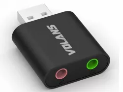 Audio Adapter USB3.0 to 3.5mm Stereo Audio Adapter USB3.0 to 3.5mm Stereo