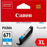Canon Cli671Xlc Cyan Extra Large Ink Tank Cli671Xlc