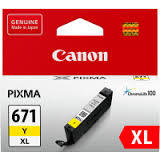 Canon Cli671Xly Yellow Extra Large Ink Tank Cli671Xly